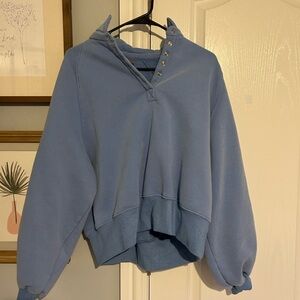 Altar'd State Blue Puffer Jacket